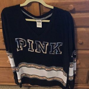 Long sleeve pink shirt